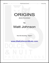 Origins piano sheet music cover